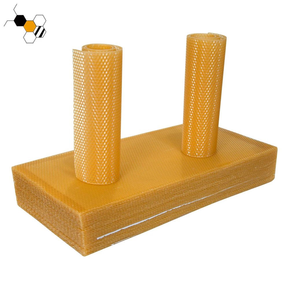 OEM/ODM 41.5*19.5cm 100% Dadant Beeswax Foundation Sheet