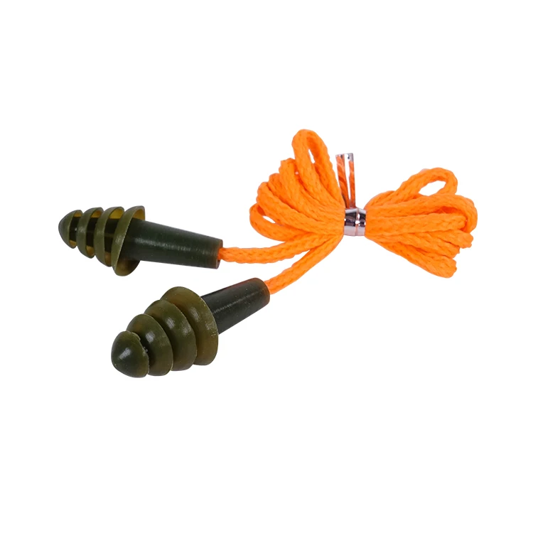 Hot Selling Custom Ear Plugs Silicone Corded Earplugs