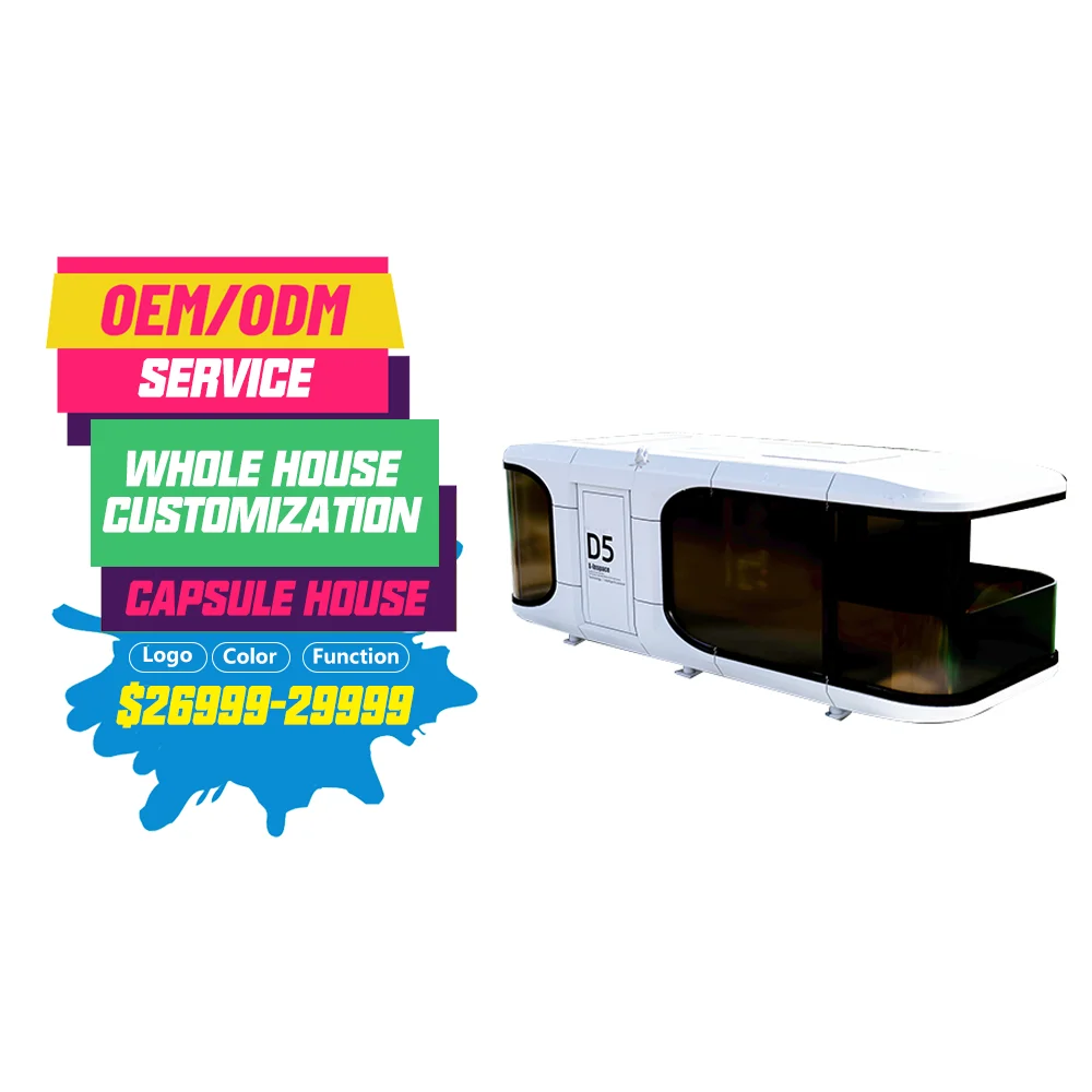 Capsule House Prefab Container Hotel On Water Floating boat Tiny Mobile Housing Modular Home