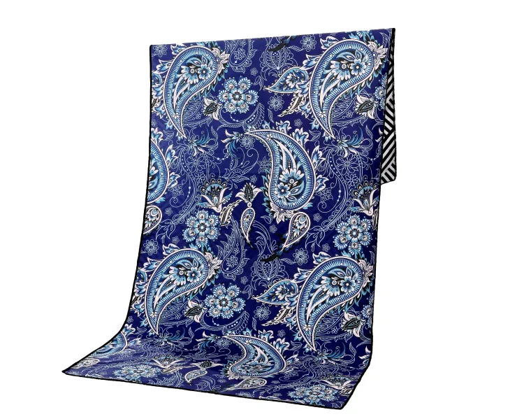 XIAOAO Wholesale custom size 100% cotton digital print luxury towels for