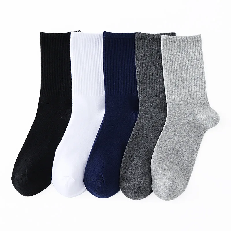 Czeine cheaper quality black white street skateboard knitted sport socks cotton custom logo socks