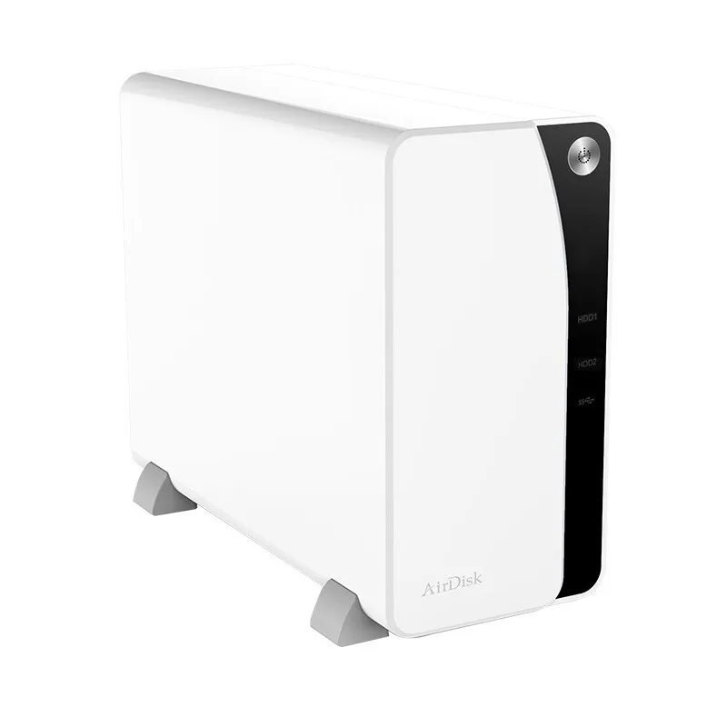 2020 дисковая станция AIRDISK NAS S6X 2-bay, бездисковый сервер nfs, сетевое хранилище данных в облаке, дисковая станция nas, гарантия 2 года
