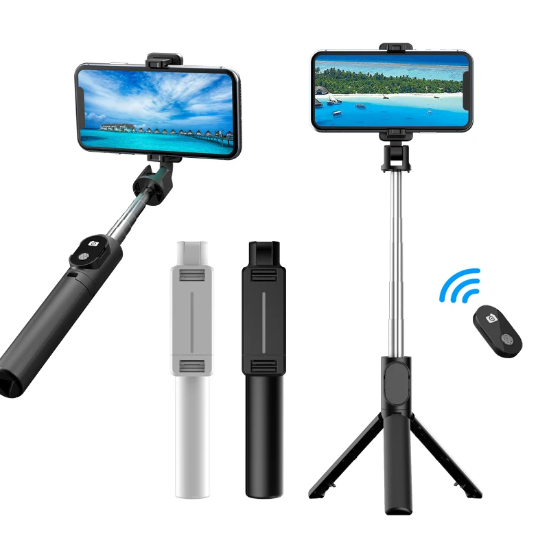 
Mini Handheld Selfie Stick with Sensor Multifunction SmartPhone Stand Bluetooth Flexible selfie stick Tripod 