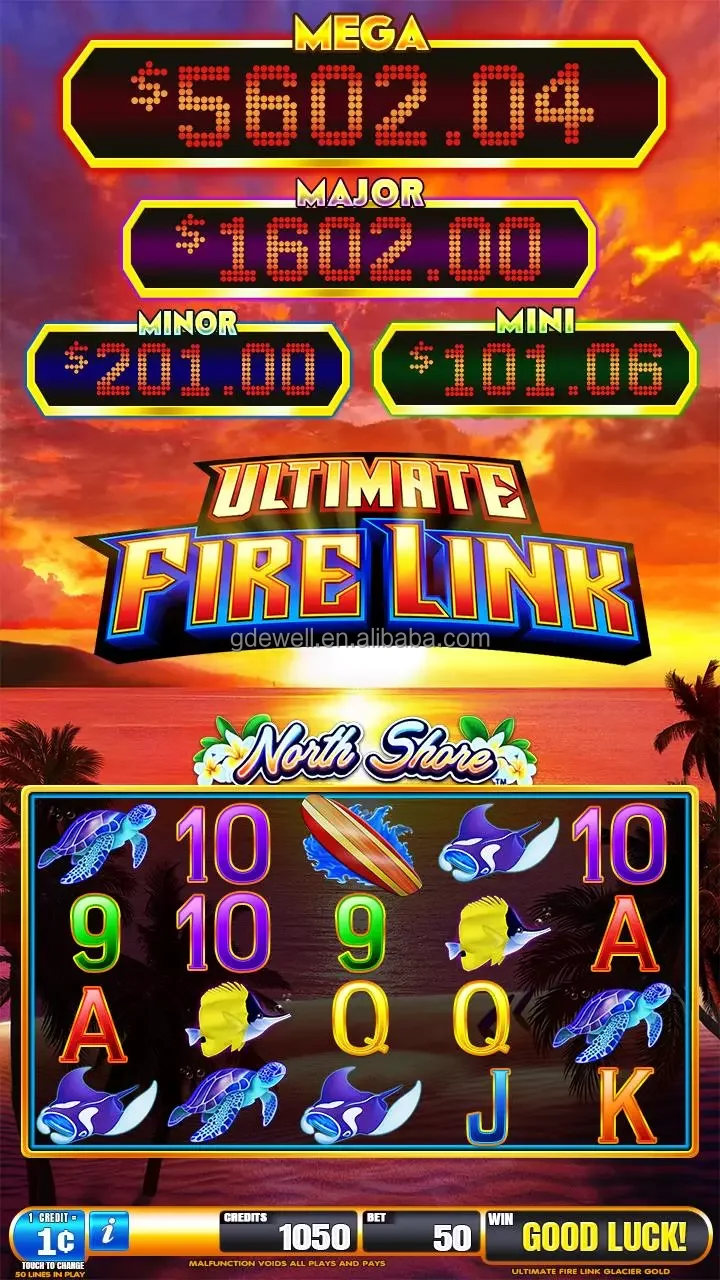 
43Inch Monitor Luxury Slot Fire Link Game Machine Casino Video Slot Machine 