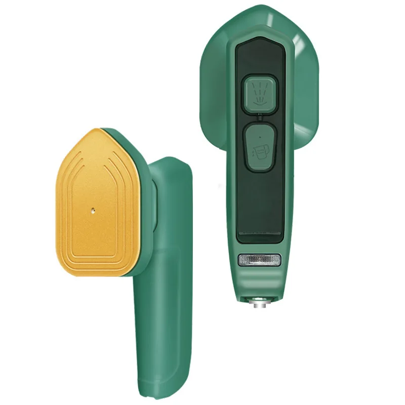 Portable handheld travel titanium panel dry wet mini electric Steam Iron