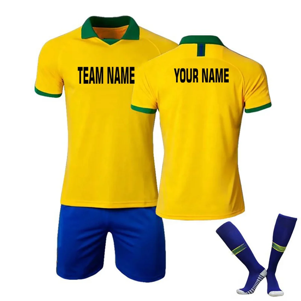 2021 Football swear suit Wholesale Custom your own team soccer uniforms