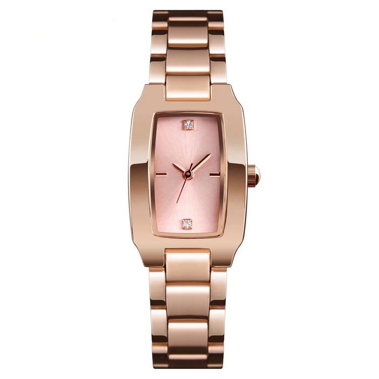 Square Face Women Watch Small Dial Fashion Waterproof 3ATM Lady Wristwatch Luxury Quartz Gold Wrist Watches for Women