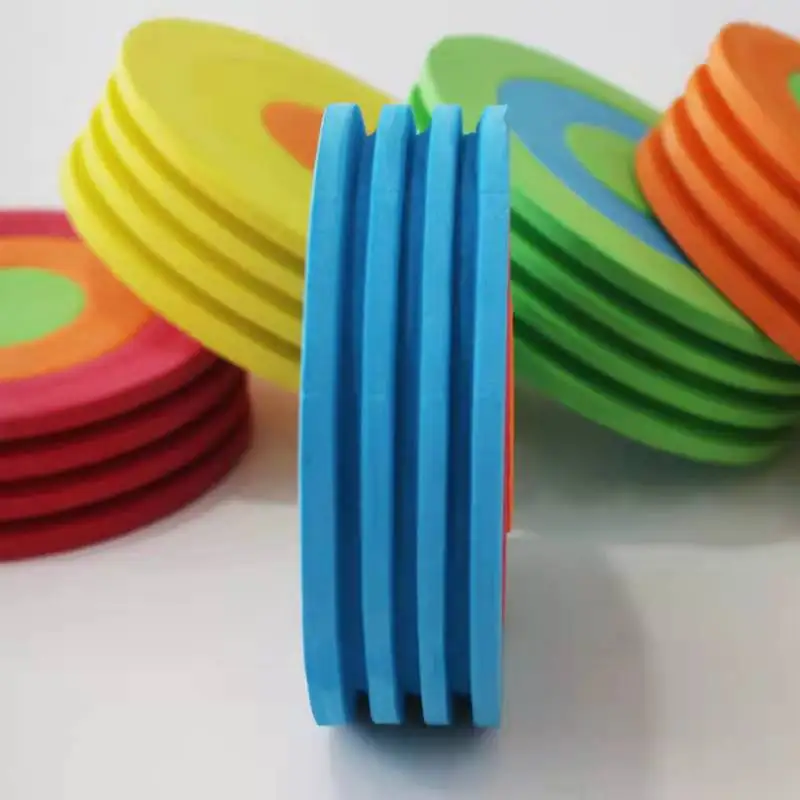 Circle Winding Plate Portable Storage Wood Color Fishing Lines Tackle Tool Accessories Rigging Storage Foam Spool