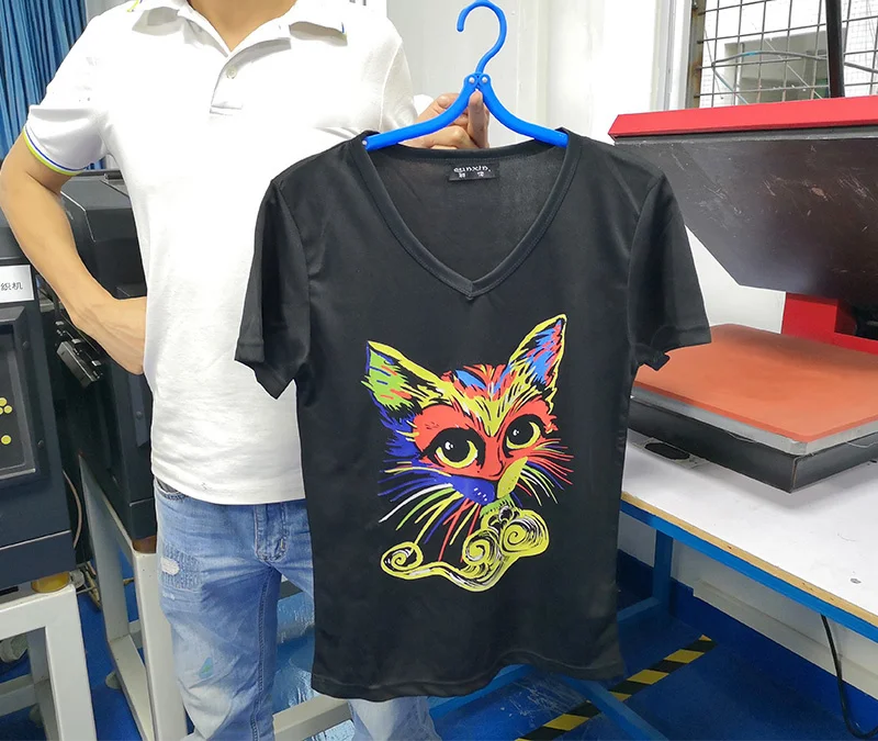 Shunaimei 60CM*100M UV DTF film Roll for DTF printer textile vinyl transparent pet film DTF roll for digital printer