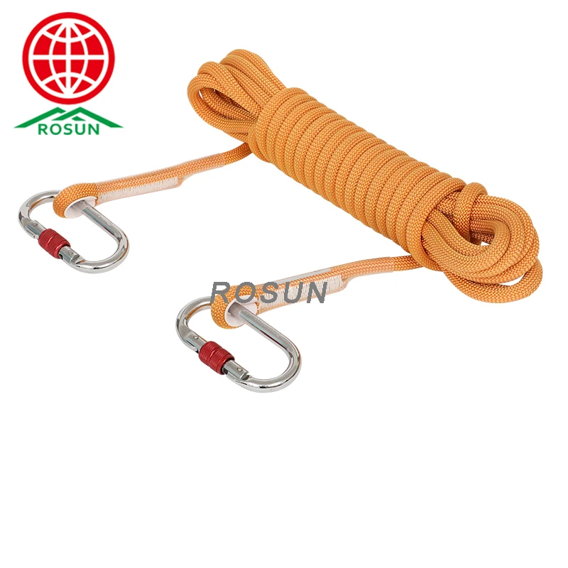 High quality  8MM-30MM customized length Safety Rope, Hiking Tree Climbing Fire Escape Rappelling Rope, Fire Rescue Rope