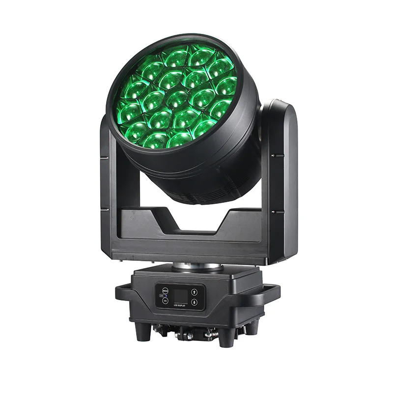 MITU SHOW New Waterproof 65 wholesale 19x40W bee eye shaking head light dmx512 disco dj stage lighting with Party DJ