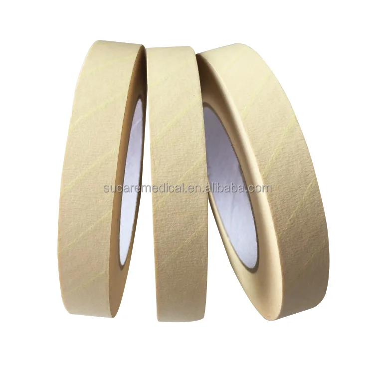 19mm x 50m Steam Sterilization Monitor Autoclave Sterile Indicator Tape Rolls