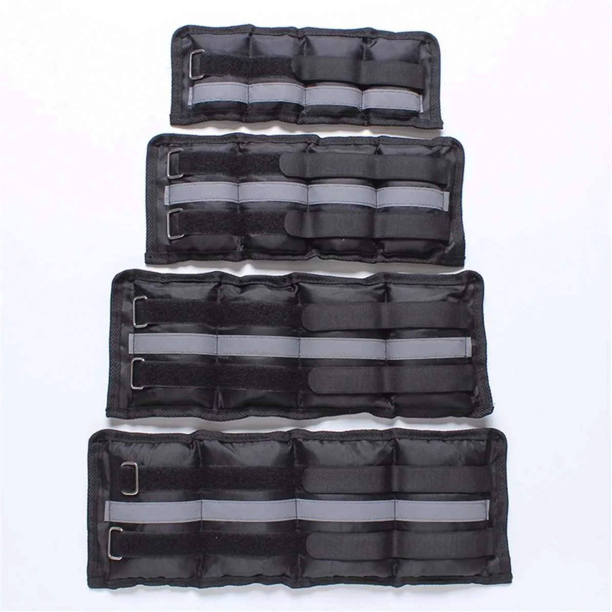 
Custom Ankle Weight With Iron Sand For Exercise Training ankle weight black Adjustable Wrist Ankle Weights 