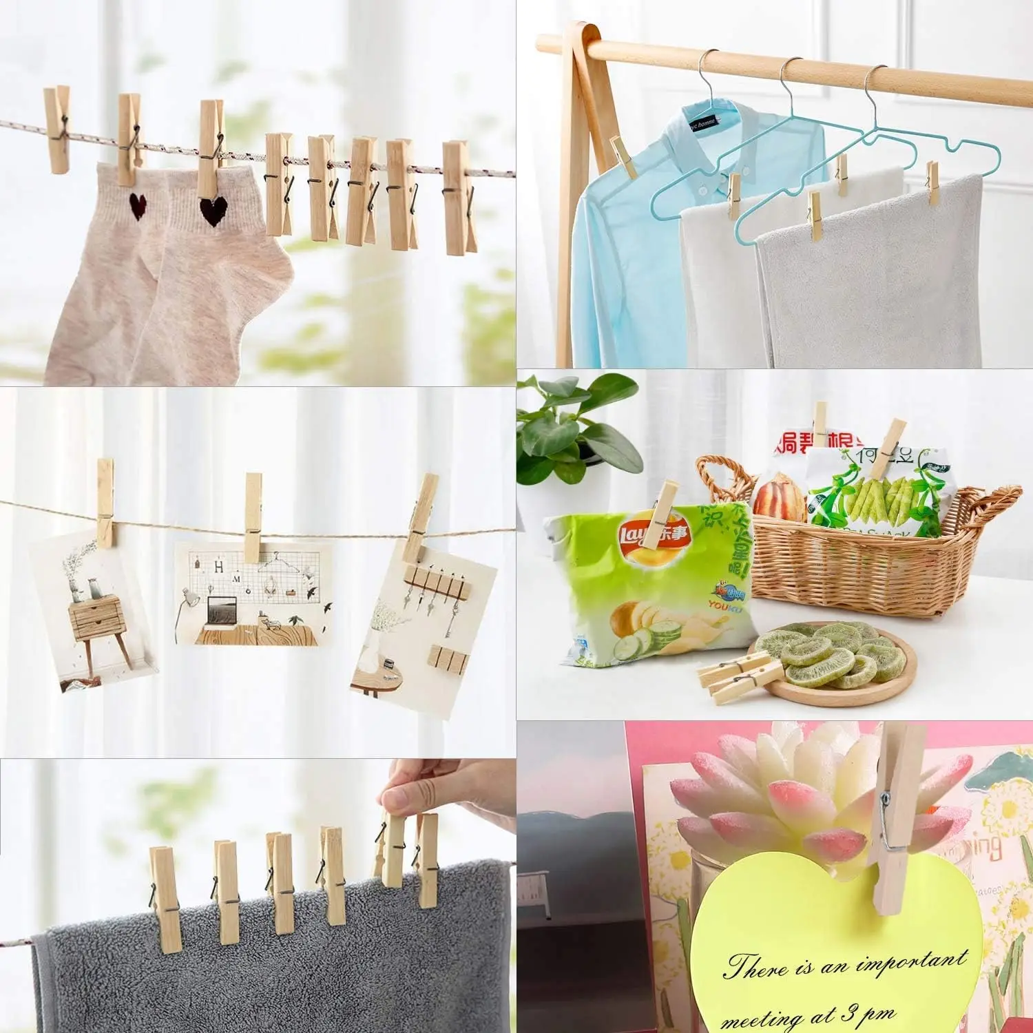 Mini Clothespins Wood Clothespin Crafts Wooden Clothespin