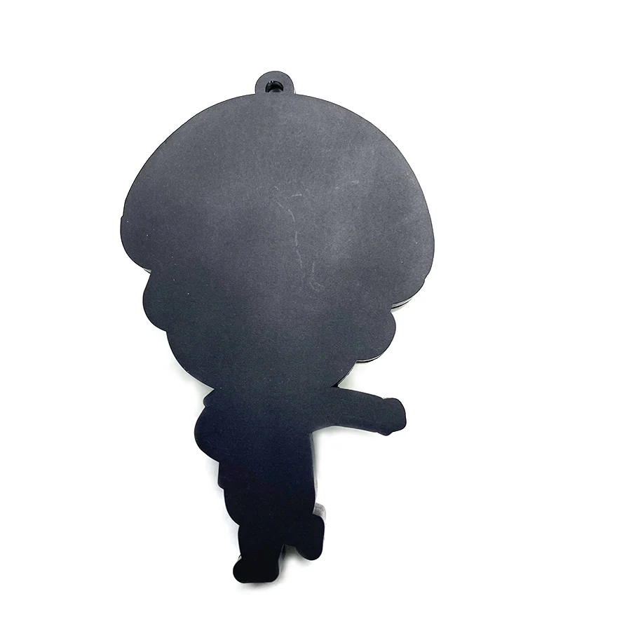 Machine to make pvc usb pen drive cover custom shape keychain cover