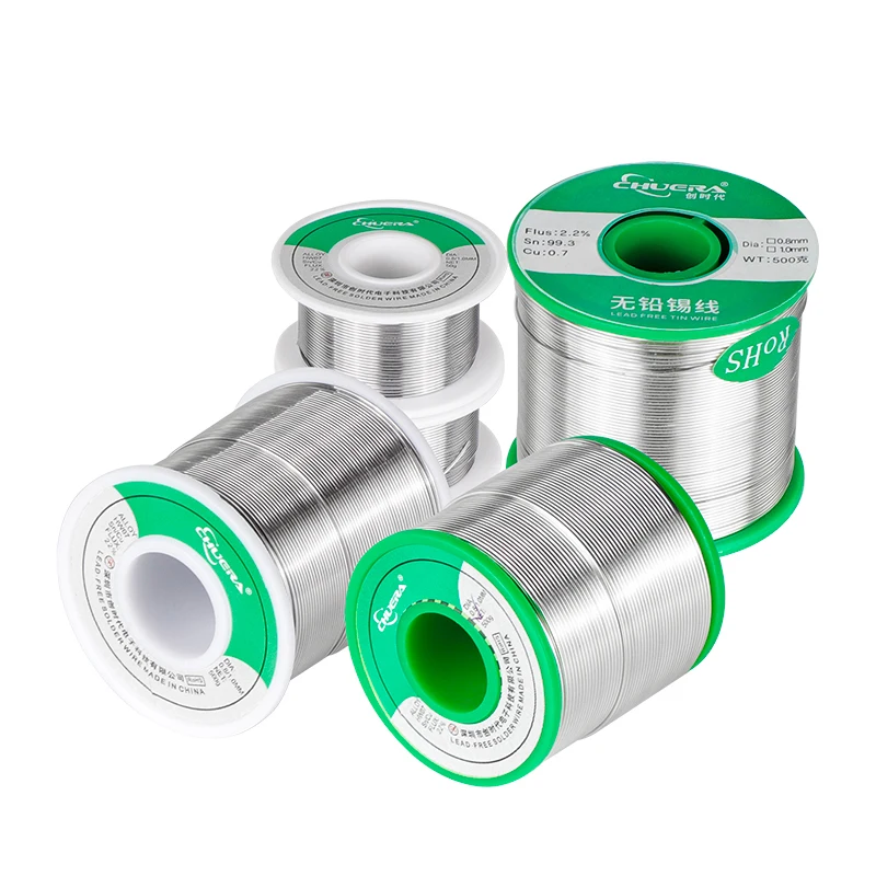 Factory Directly Sale Hiqh Quality 500g 0.8mm 1mm  Sn63Pb37 Tin Leaded Solder wire