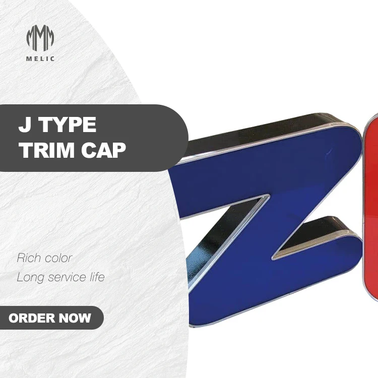 Лидер продаж серебристый цвет 20 мм колпачок для украшения канала буквенные знаки длина 3/4 дюймов 35 м