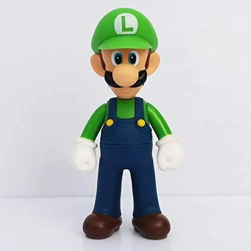 12-15 cm Wholesale Super Mari Bros PVC Action Figure, Koopa Daisy Yoshi Wario Figurine doll plastic Mario toy Anime Figure