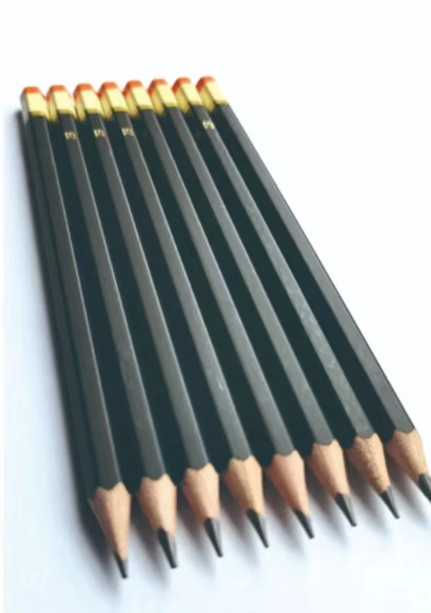Office Hotel School 7Inch Top Dipped Wood Graphite Wood Sketch Drawing 2B/HB Pencils with Your Logo