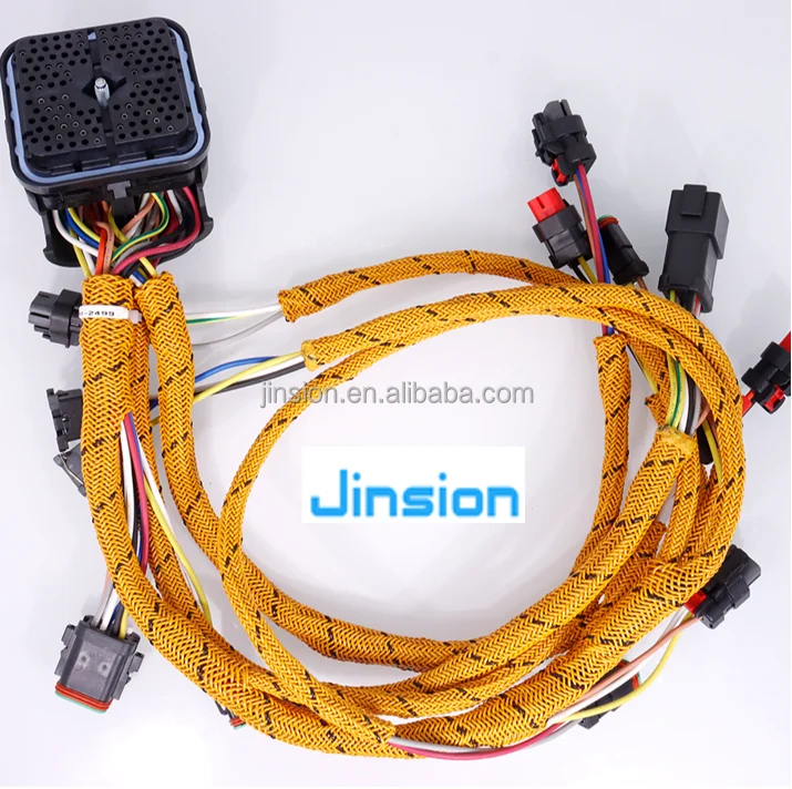 JINSION Excavator parts E330C C9 Engine wire harness for Cat 320C excavator controller wire harness 230-6279
