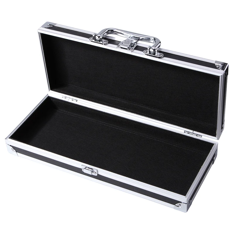 Long Aluminum Instrument Flight Carrying case With Foam Inside,Aluminium Storage case
