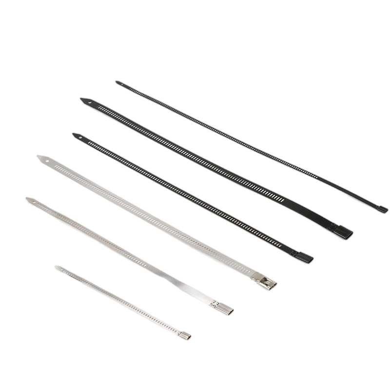 
Fasteners packing strip plastic cable ties manufacturer ladder type stainless steel cable tie with Multi Lock Type 