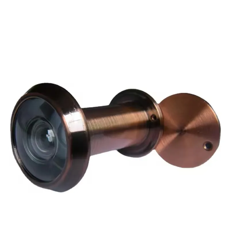 Home Security 200 Degree 16mm Door Scope Peephole Viewer Peep Sight Hole Wide Angle Retractable Peeping Child Safety