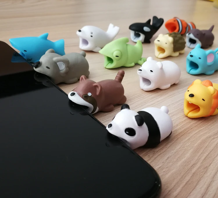 Charging Cable Protector For Phones Cable holder Ties cable winder Clip For Mouse USB Charger Cord management organizer