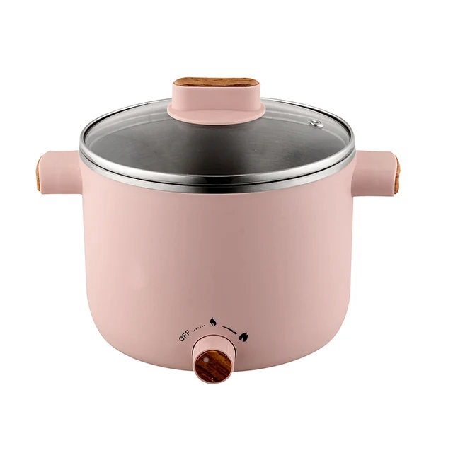 One person electric cooking pot noodles cooking pot easy cooking  pot