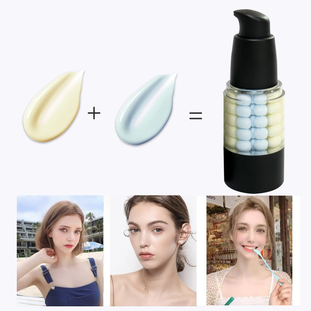 Invisible Makeup Primer Pores Disappear Face Oil-control Make Up Base Contains Vitamin E Whitening Base Primer Cosmetic