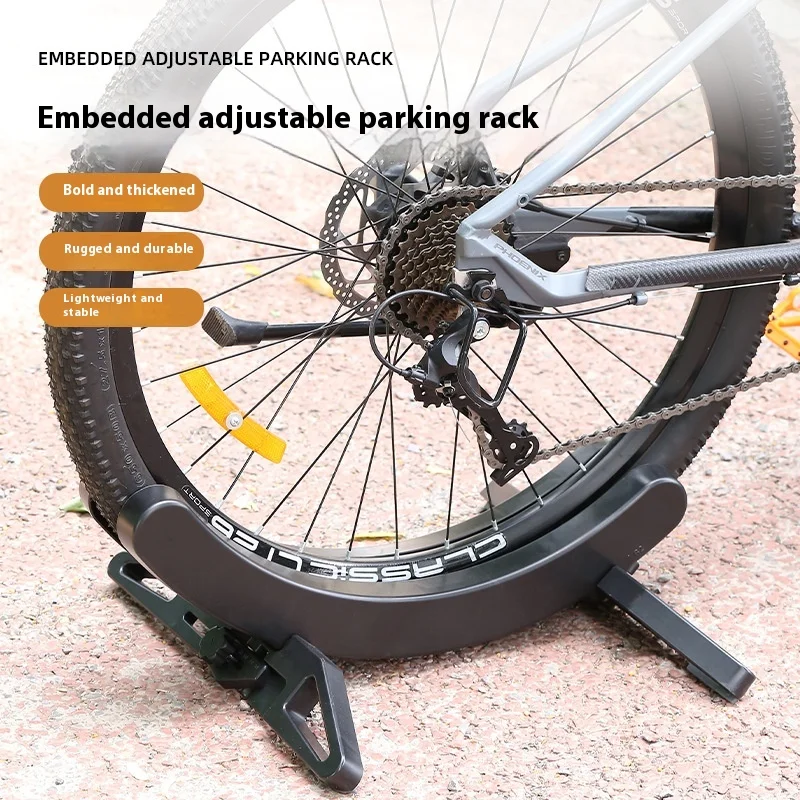 Adjustable Steel Bicycle Parking Rack Display Stand for Road and Mountain Bike for Home Use