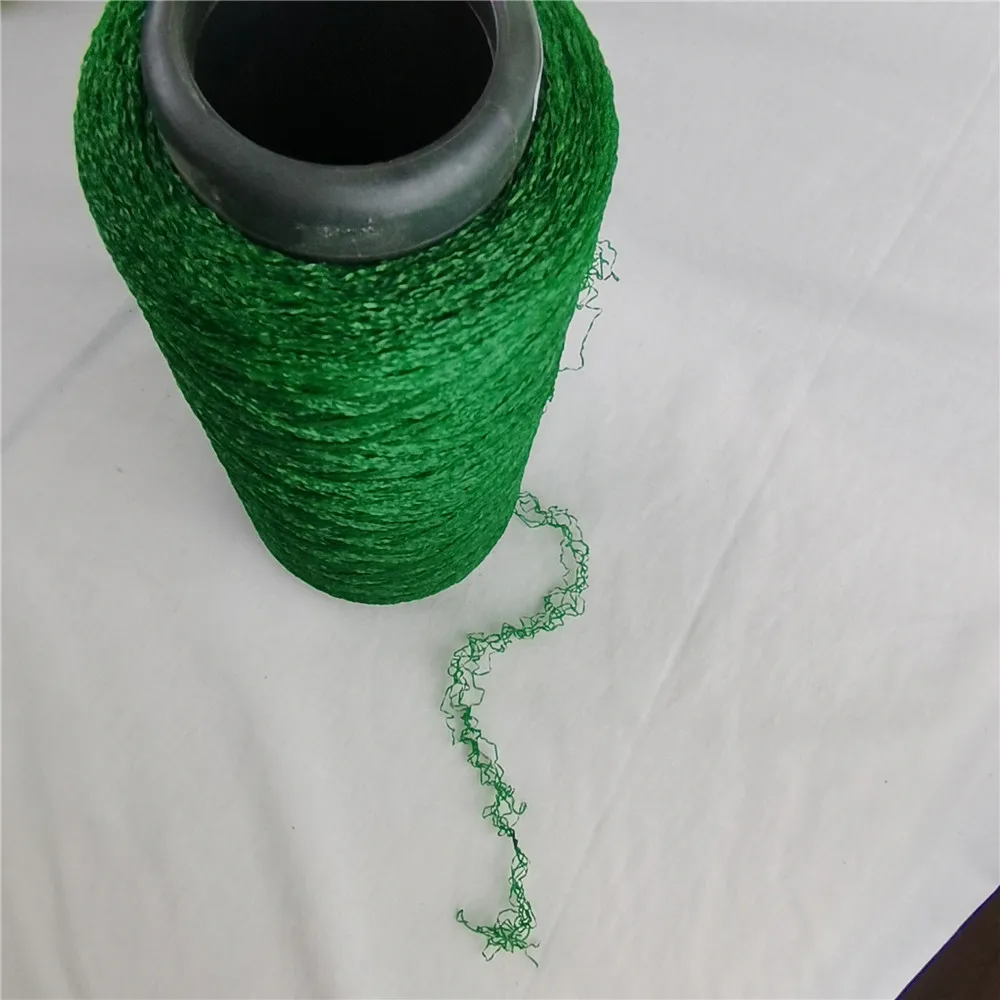 PE materials straight monofilament yarn artificial grass yarn with factory price  best selling low price artificial grass yarn