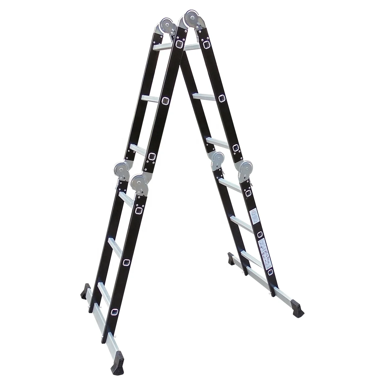 
Extension telescopic folding aluminum ladder industry household use multi-purpose ladder 