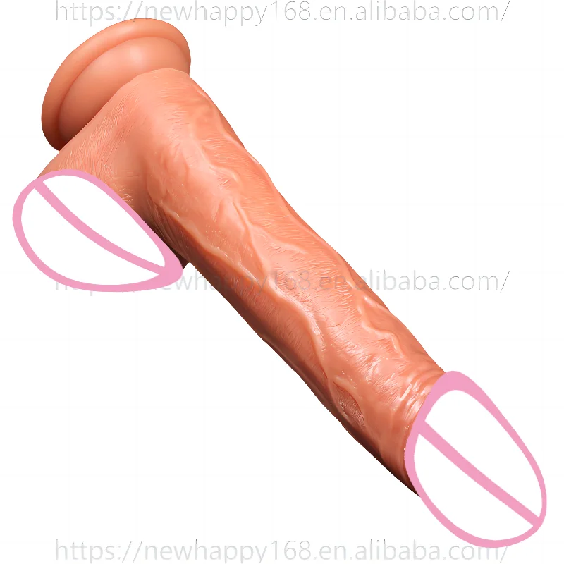 Hot Wholesale Direct To G Stop Silicone Big Realistic Thrusting Long Dildo For Women
