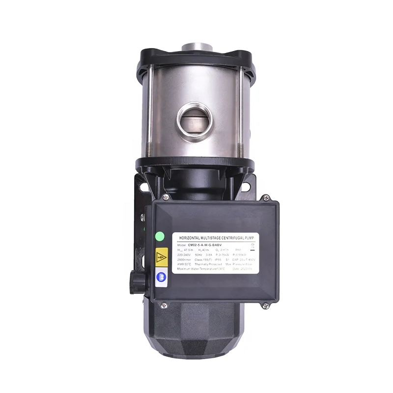 stainless steel horizontal multstage centrifugal water pump electric for drinking water