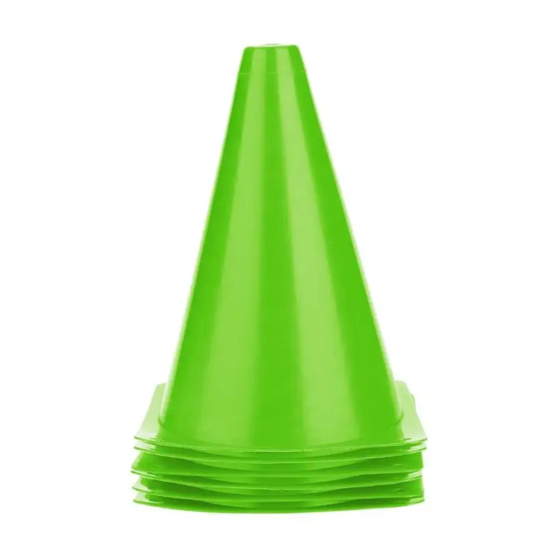 Soccer Trainning Cone  18cm Sport Ground Training Marker  Slalom Skate Pile Cup PE Soccer Cone Football Training Equipment