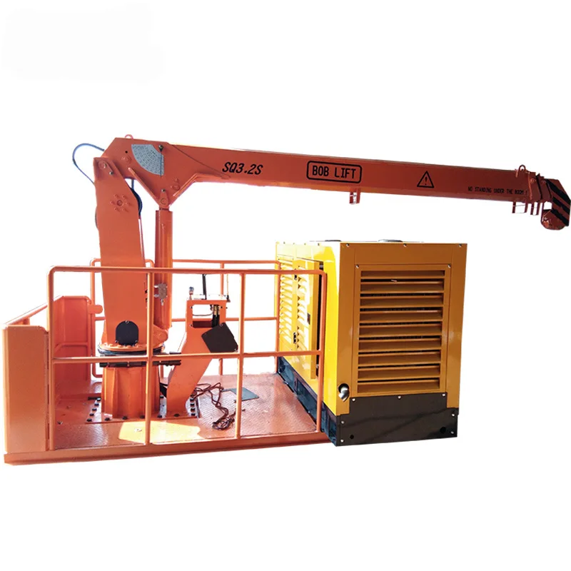 
Telescopic Boom Hydraulic Fishing Marine Boat Crane SQ3.2SA2T 