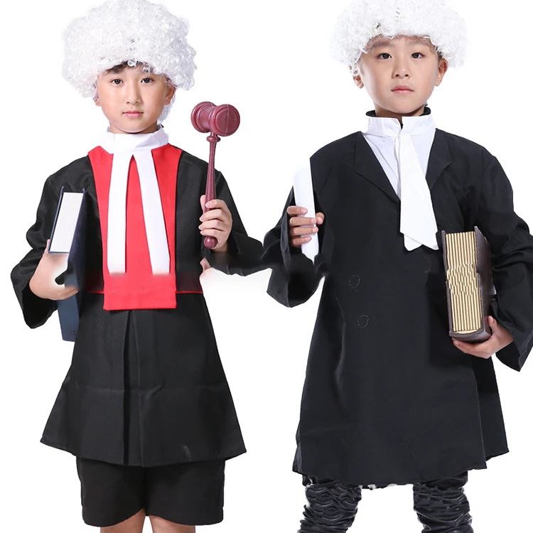 Boys Girl Kids Role Play Halloween Costume Cosplay Nurse Police Anime Performance Dress