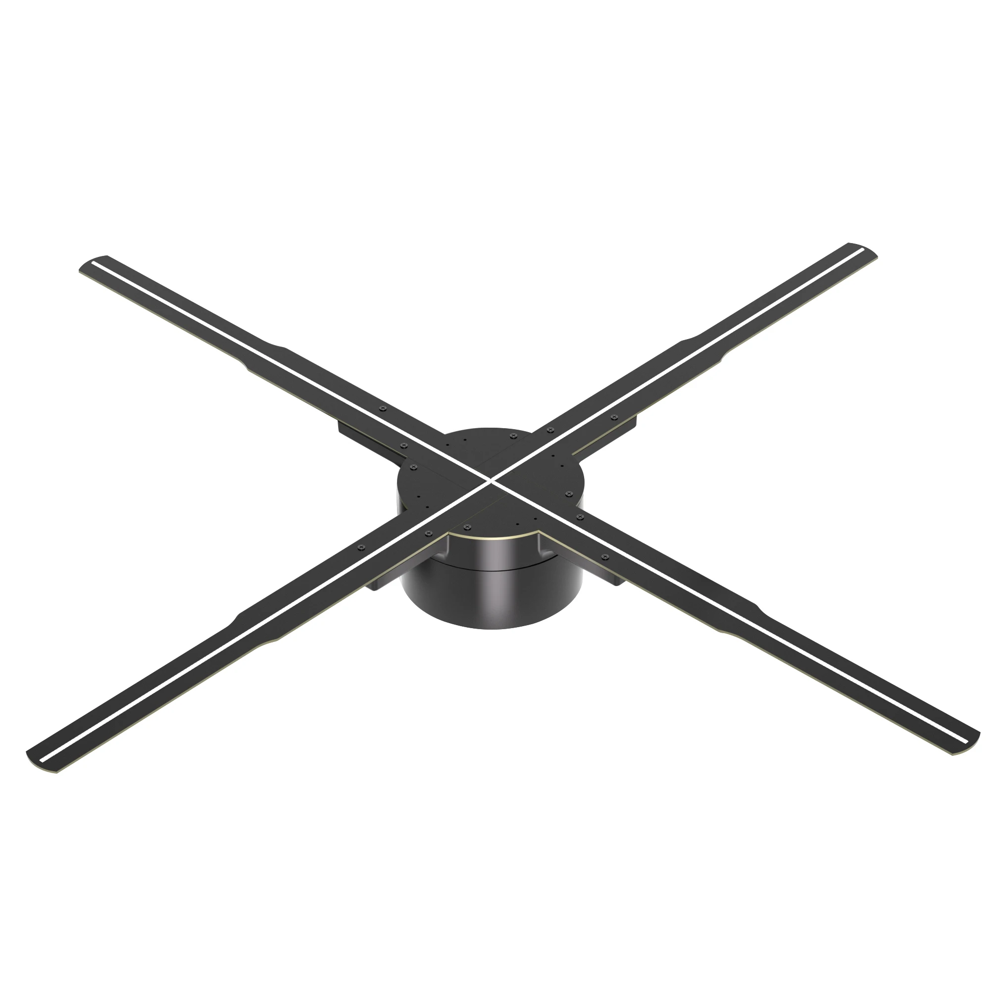 Holographic high-definition screen 50cm naked-eye 3D suspension imaging three-dimensional LED player projector