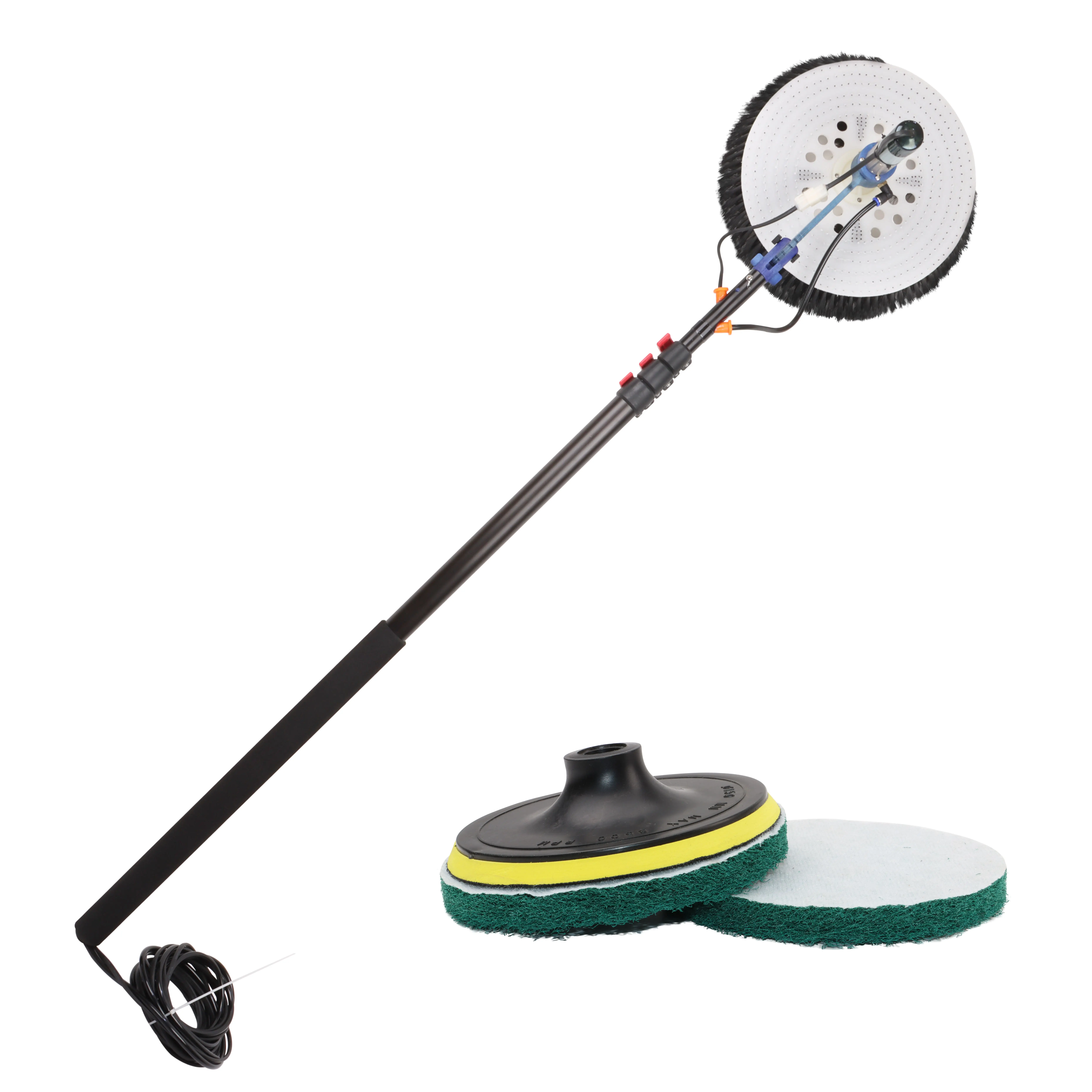 Jolech water spray Solar Panel Cleaning supplier hot selling photovoltaic panel cleaning brush solar cleaner brush