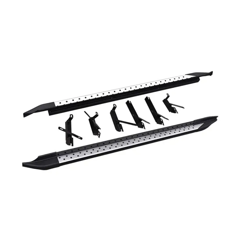 Car Electric Black Side Pedal Nerf Bar Side Running Board Step For Toyota Rav4 2009 To 2012