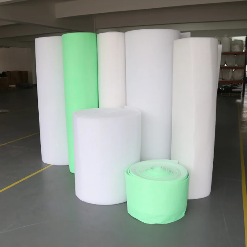 
Factory wholesale polyester synthetic fiber G4 Primary Filter Cotton air filter material Pre filter media 