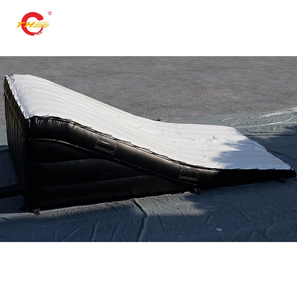 big air stunt mattress freestyle free fall jumping inflatable landing airbag for mountain bike