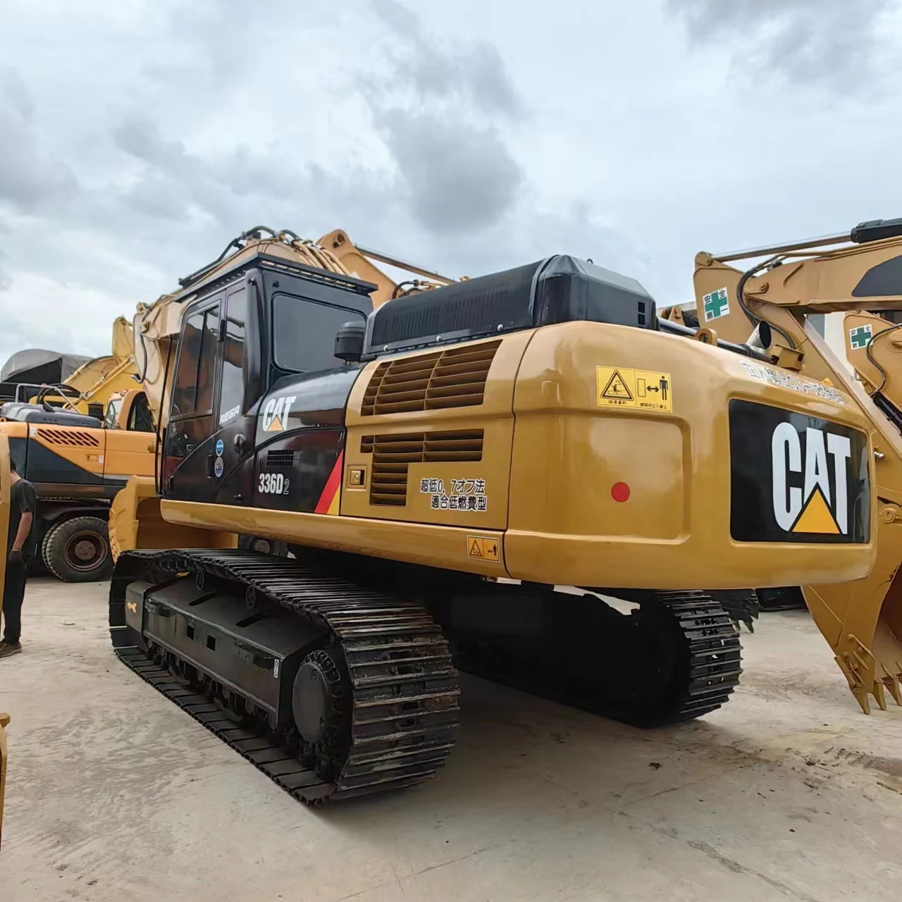 CAT 336D большой гидравлический гусеничный экскаватор использованный 36 тонн для горнодобывающего и строительного экскаватора 336D2