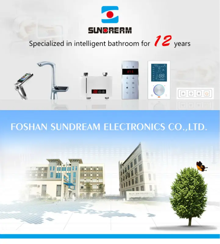 Sundream Smart Automatic Steam Shower Room Health Control Panel