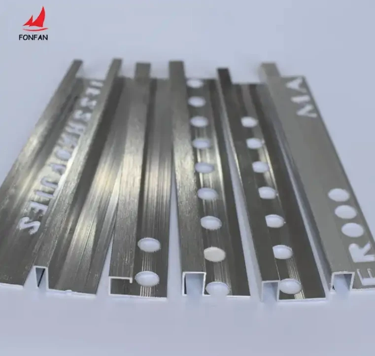 Wholesale Muti Color Customized Metal Tile Trim Aluminium Ceramic Square Tile Edge Trim