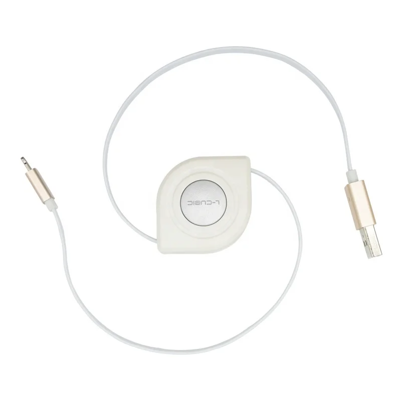 L-CUBIC MFi Certified telescopic lighting USB Cable for iPhone 6 7 8 X with Supplier Original for Apple Charging cable