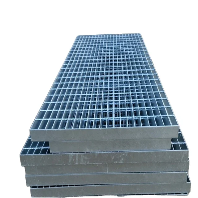 galvanized car parking floor door mat walk platform walkway deck driveway tree metal steel grating