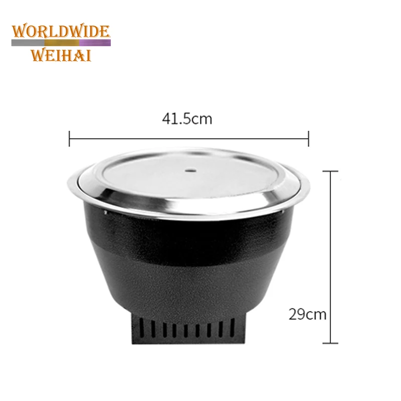small round bbq grill/round bbq charcoal grill/round electric smokeless bbq grill