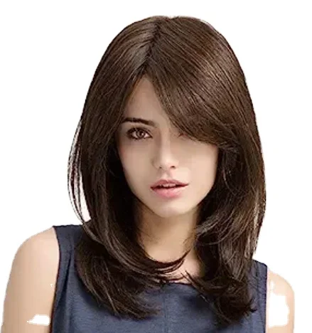 Extensions Real Human Hair 100% HumanWispy Bang Hair Hairextensions s Fringe With